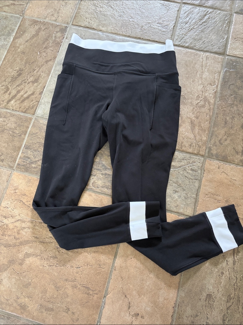 Black & White Athletic Leggings
